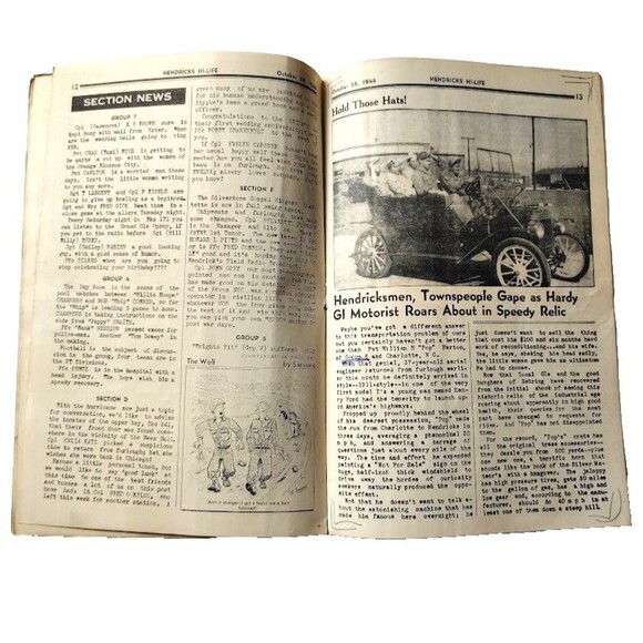 RARE FIND 4 Hi-Life Newspapers Hendricks Field 1944 Vintage Original Magazines - Picture 12 of 14